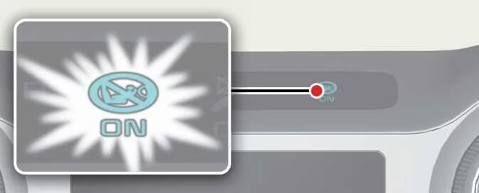 Key-operated front passenger air bag activation and deactivation illustration