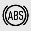 Kia Picanto anti-lock brake system ABS warning light symbol