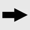 Shift movement symbol requiring the brake pedal to be depressed