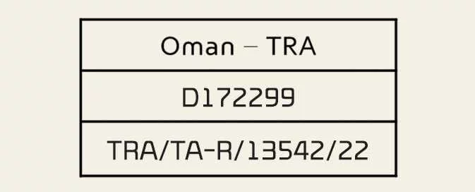 Kia Picanto rear corner radar radio conformity document for Oman