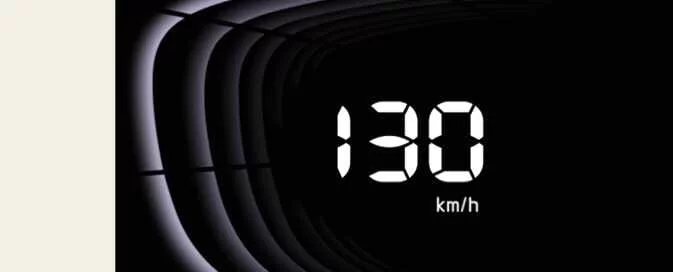 Kia Picanto Type B instrument cluster speedometer