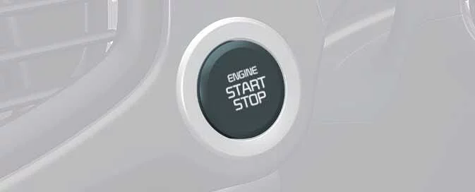 Kia Picanto illuminated ENGINE START/STOP button