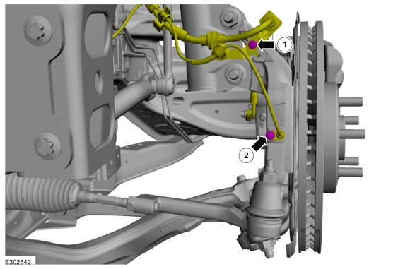 Ford Explorer - Removal and Installation - Front Strut and Spring