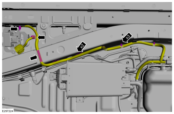 Ford Explorer - Removal and Installation - Fuel Tank - Fuel Tank and Lines