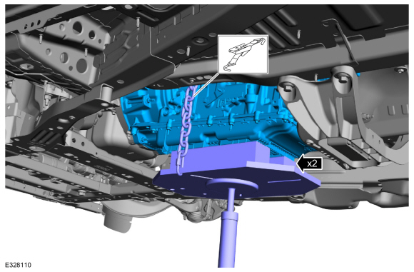Ford Explorer - Removal and Installation - Transmission - 2.3L EcoBoost ...