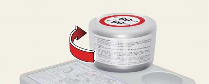 Attaching the sealant bottle to the Kia Picanto Tyre Mobility Kit compressor